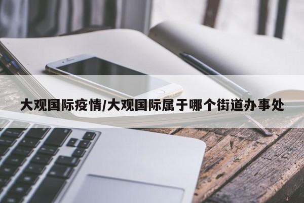 大观国际疫情/大观国际属于哪个街道办事处